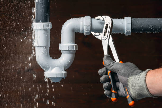 Professional Leak Detection technician working in Cambria, WI